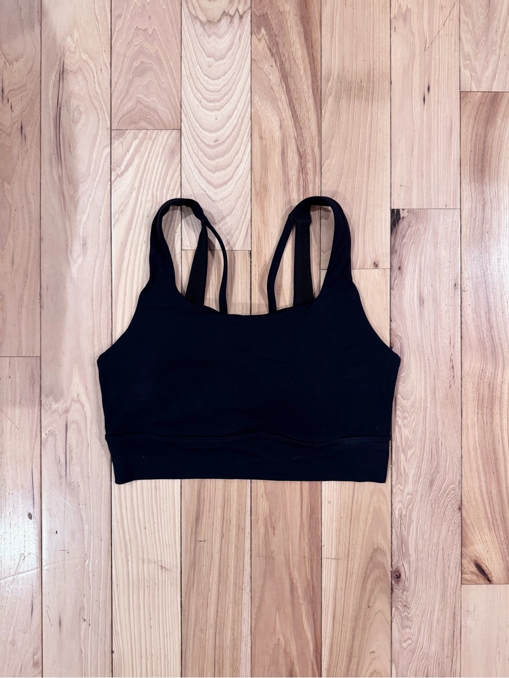 Nike Black Strappy Sports Bra - Picture 2 of 6